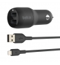 BELKIN Boost Charge Auto USB 2.0 Negro