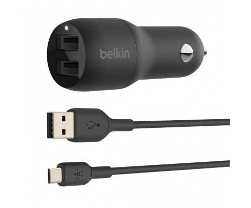 BELKIN BOOST↑CHARGE Auto USB 2.0 Negro