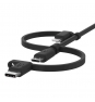 BELKIN BOOST CHARGE cable USB A USB C/Micro-USB B/Lightning 1 m Negro