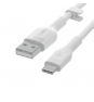 Belkin BOOSTâ†‘CHARGE Flex cable USB 1 m USB 2.0 USB A USB C Blanco