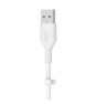 Belkin BOOSTâ†‘CHARGE Flex cable USB 1 m USB 2.0 USB A USB C Blanco