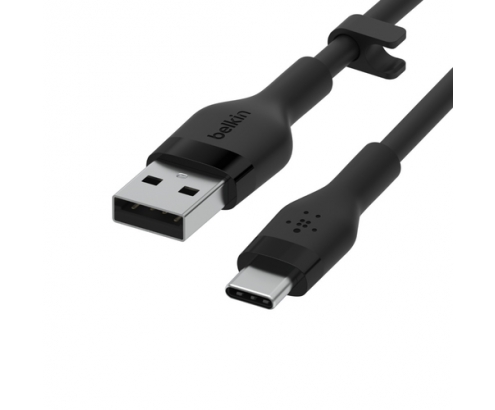 Belkin BOOSTâ†‘CHARGE Flex cable USB 1 m USB 2.0 USB A USB C Negro