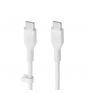 Belkin BOOSTâ†‘CHARGE Flex cable USB 1 m USB 2.0 USB C Blanco