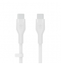 Belkin BOOSTâ†‘CHARGE Flex cable USB 3 m USB 2.0 USB C Blanco