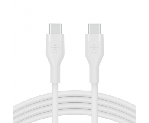 Belkin BOOSTâ†‘CHARGE Flex cable USB 3 m USB 2.0 USB C Blanco