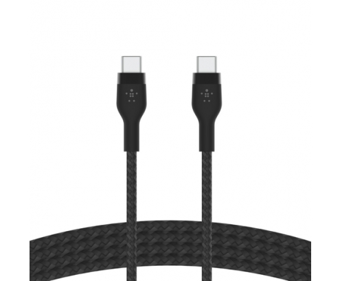 Belkin BOOSTâ†‘CHARGE PRO Flex cable USB 1 m USB 2.0 USB C Negro