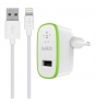 Belkin Boost up Cargador USB 2.0 Verde, Blanco Interior