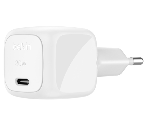 Belkin BoostCharge Portátil, Smartphone, Tableta Blanco Corriente alterna Carga rápida Interior