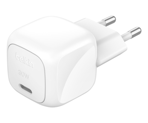 Belkin BoostCharge Portátil, Smartphone, Tableta Blanco Corriente alterna Carga rápida Interior