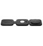 Belkin BoostCharge Pro Auriculares, Smartphone, Reloj inteligente Negro Corriente alterna, USB Cargador inalámbrico Carga rápida Interior