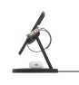 Belkin BoostCharge Pro Auriculares, Smartphone, Reloj inteligente Negro USB Cargador inalámbrico Carga rápida Interior