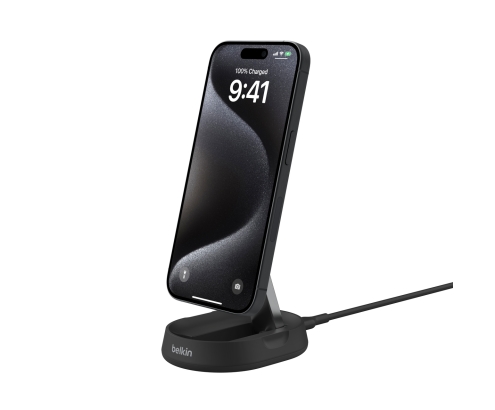Belkin BoostCharge Pro Smartphone Negro Corriente alterna Cargador inalámbrico Carga rápida Interior
