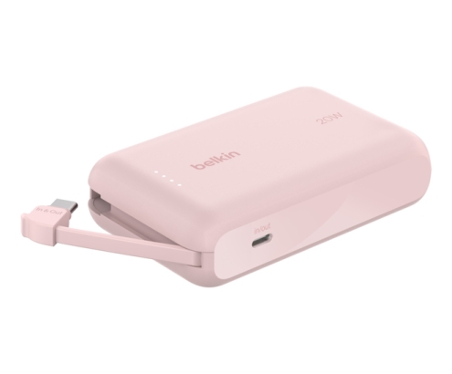 Belkin BPB021HQPK batería externa 10000 mAh Rosa
