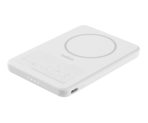 Belkin BPD010hqWH 5000 mAh Cargador inalámbrico Blanco