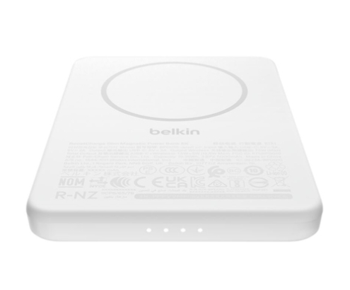 Belkin BPD010hqWH 5000 mAh Cargador inalámbrico Blanco