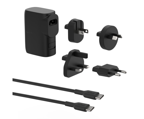 Belkin BPZ003bt1MBK-B6 Universal Negro Corriente alterna Carga rápida Interior
