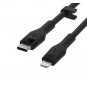 Belkin CAA009BT2MBK cable de conector Lightning 2 m Negro