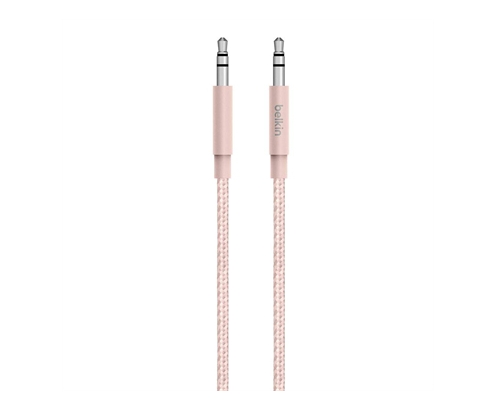 Belkin cable de audio 1,2 m 3,5mm Rosa