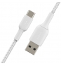 Belkin cable USB 2 m USB A USB C Blanco