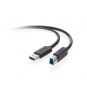 BELKIN cable USB A, USB B, 1,8 m Negro