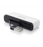 Belkin HUB de interfaz USB 2.0 480 Mbit/s Negro, Blanco