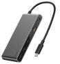 Belkin INC024HQSGY hub de interfaz USB Tipo C 10000 Mbit/s Gris