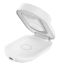 Belkin Qi2 Fitness tracker, Auriculares, Smartphone, Reloj inteligente Blanco USB Cargador inalámbrico Carga rápida Interior