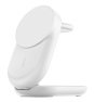 Belkin Qi2 Fitness tracker, Auriculares, Smartphone, Reloj inteligente Blanco USB Cargador inalámbrico Carga rápida Interior