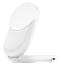 Belkin Qi2 Fitness tracker, Auriculares, Smartphone, Reloj inteligente Blanco USB Cargador inalámbrico Carga rápida Interior