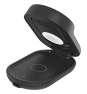 Belkin Qi2 Fitness tracker, Auriculares, Smartphone, Reloj inteligente Negro USB Cargador inalámbrico Carga rápida Interior