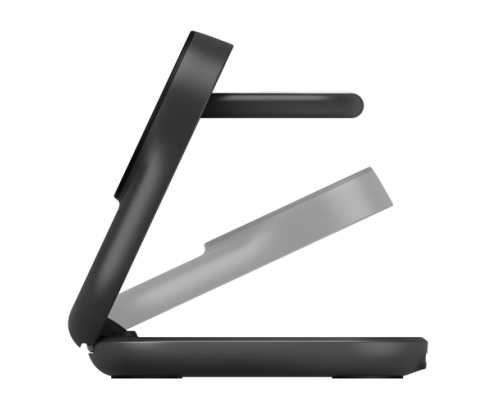 Belkin Qi2 Fitness tracker, Auriculares, Smartphone, Reloj inteligente Negro USB Cargador inalámbrico Carga rápida Interior