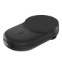Belkin Qi2 Fitness tracker, Auriculares, Smartphone, Reloj inteligente Negro USB Cargador inalámbrico Carga rápida Interior