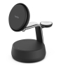Belkin Qi2 Fitness tracker, Auriculares, Smartphone, Reloj inteligente Negro USB Cargador inalámbrico Carga rápida Interior