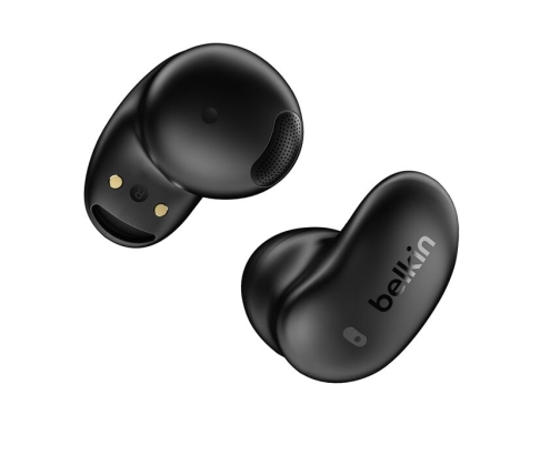 Belkin SoundForm Anywhere Auriculares Inalámbrico y alámbrico Dentro de oído Llamadas/Música USB Tipo C Bluetooth Negro