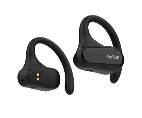 Belkin SoundForm ClearFit Auriculares True Wireless Stereo (TWS) gancho de oreja Llamadas/Música/Deporte/Uso diario Bluetooth Negro
