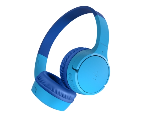 Belkin SoundForm Mini Auriculares Inalámbrico Diadema Llamadas/Música USB Tipo C Azul