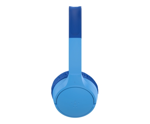 Belkin SoundForm Mini Auriculares Inalámbrico Diadema Llamadas/Música USB Tipo C Azul