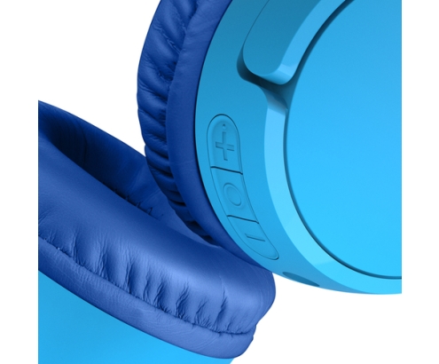 Belkin SoundForm Mini Auriculares Inalámbrico Diadema Llamadas/Música USB Tipo C Azul