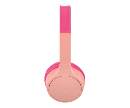 Belkin SoundForm Mini Auriculares Inalámbrico Diadema Llamadas/Música USB Tipo C Rosa