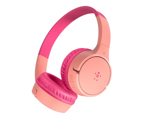 Belkin SOUNDFORM Mini Auriculares Inalámbrico y alámbrico Diadema MicroUSB Bluetooth Rosa