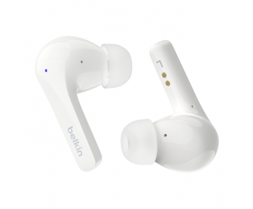 Belkin SoundForm Motion Auriculares True Wireless Stereo (TWS) Dentro de oÍ­do Llamadas/Música/Deporte/Uso diario Bluetooth Blanco