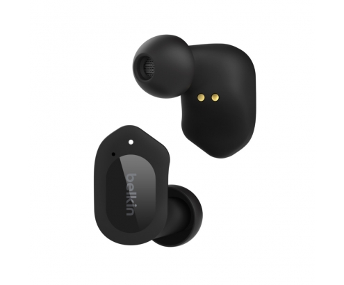 Belkin SOUNDFORM Play Auriculares Inalámbrico Dentro de oÍ­do Llamadas/Música USB Tipo C Bluetooth Negro