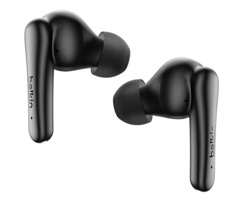 Belkin SoundForm Rhythm Auriculares Inalámbrico y alámbrico Dentro de oído Llamadas/Música USB Tipo C Bluetooth Negro