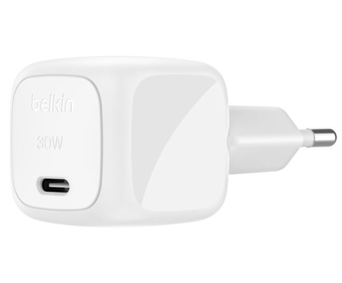 Belkin WCA008kq1MWH-B6 Portátil, Smartphone, Tableta Blanco Corriente alterna Carga rápida Interior