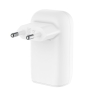 Belkin WCC002VFWH cargador de dispositivo móvil Portátil, Smartphone, Tableta Blanco Corriente alterna Carga rápida Interior