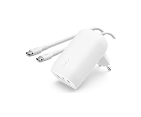Belkin WCC002VFWH cargador de dispositivo móvil Portátil, Smartphone, Tableta Blanco Corriente alterna Carga rápida Interior