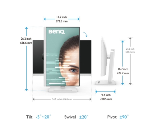 BenQ GW2790QT pantalla para PC 68,6 cm (27