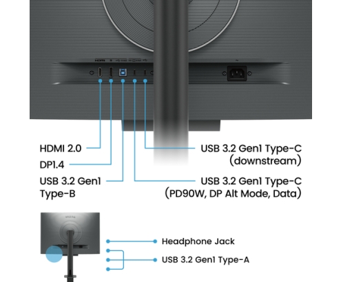 BenQ RD280UA pantalla para PC 71,6 cm (28.2