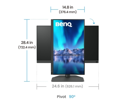 BenQ SW242Q pantalla para PC 61,2 cm (24.1