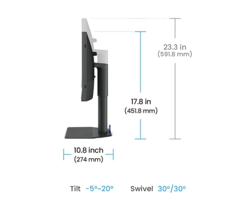 BenQ SW242Q pantalla para PC 61,2 cm (24.1